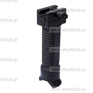 Tactical Bipod Grip With Hole - Black